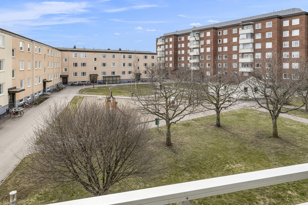 Utsikt över innergården 