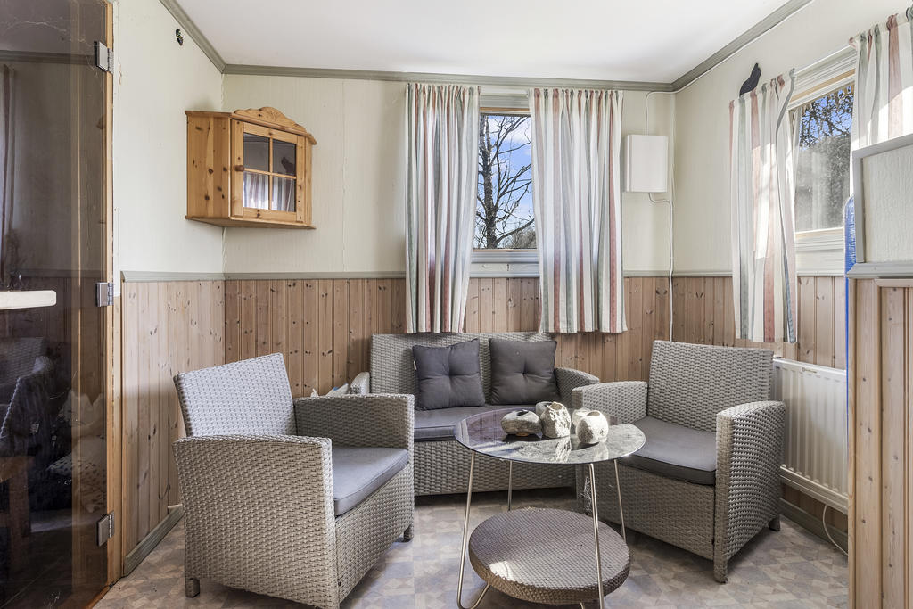 Relaxyta intill bastu