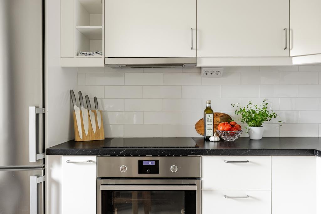 Stilrent i vitt och svart 