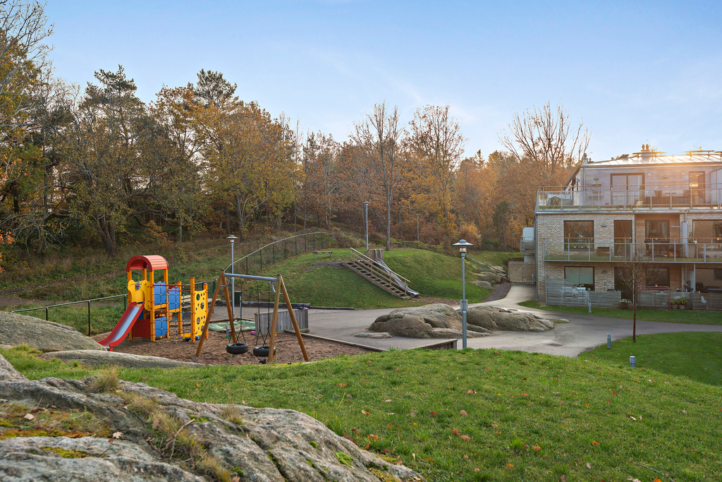 Liten mysig lekplats i området