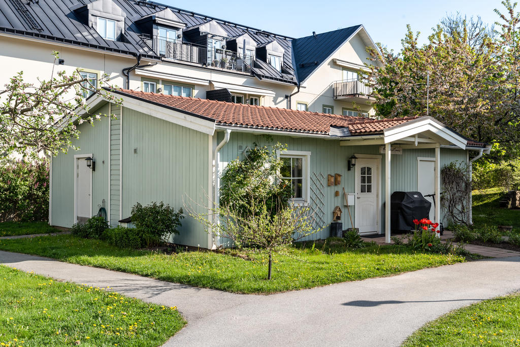 Kajutan som är föreningslokalen för många aktiviteter