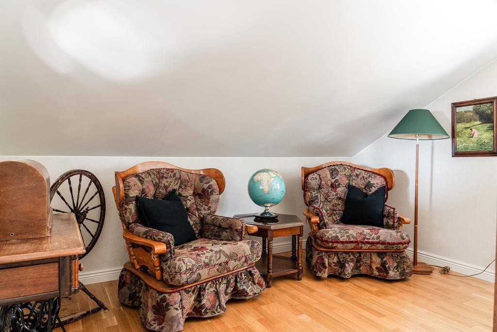 Sovrum på loft