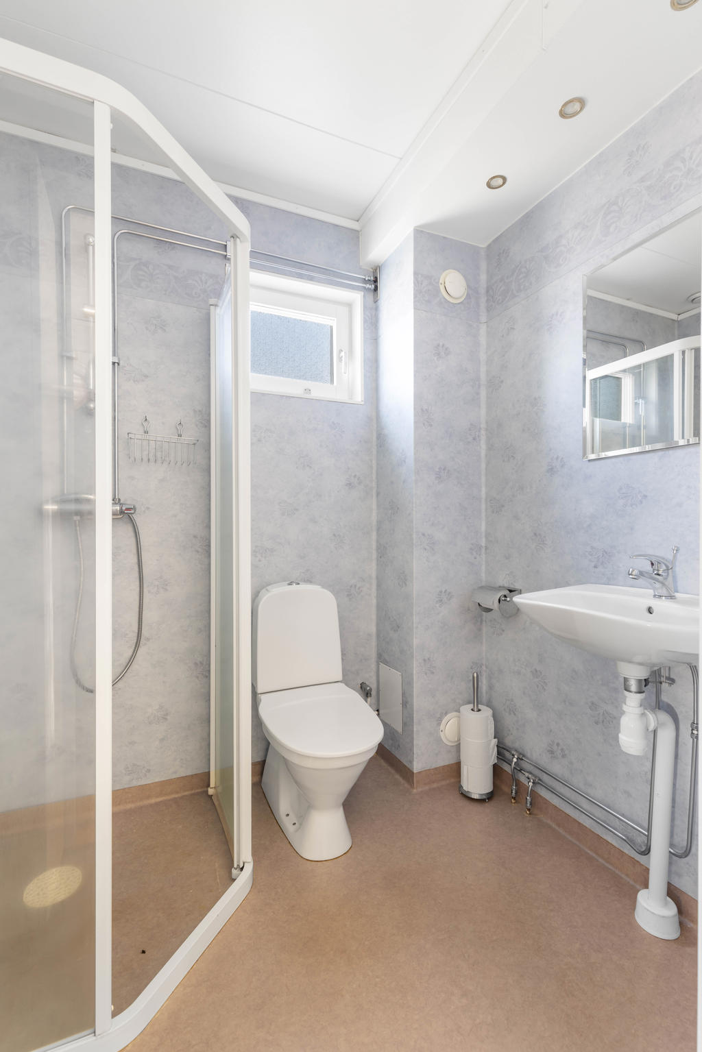 Duschrum med golvvärme