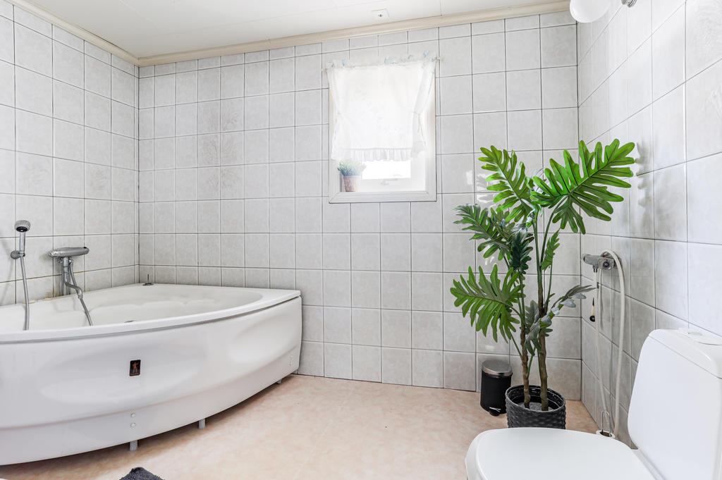 Badrum på övre plan