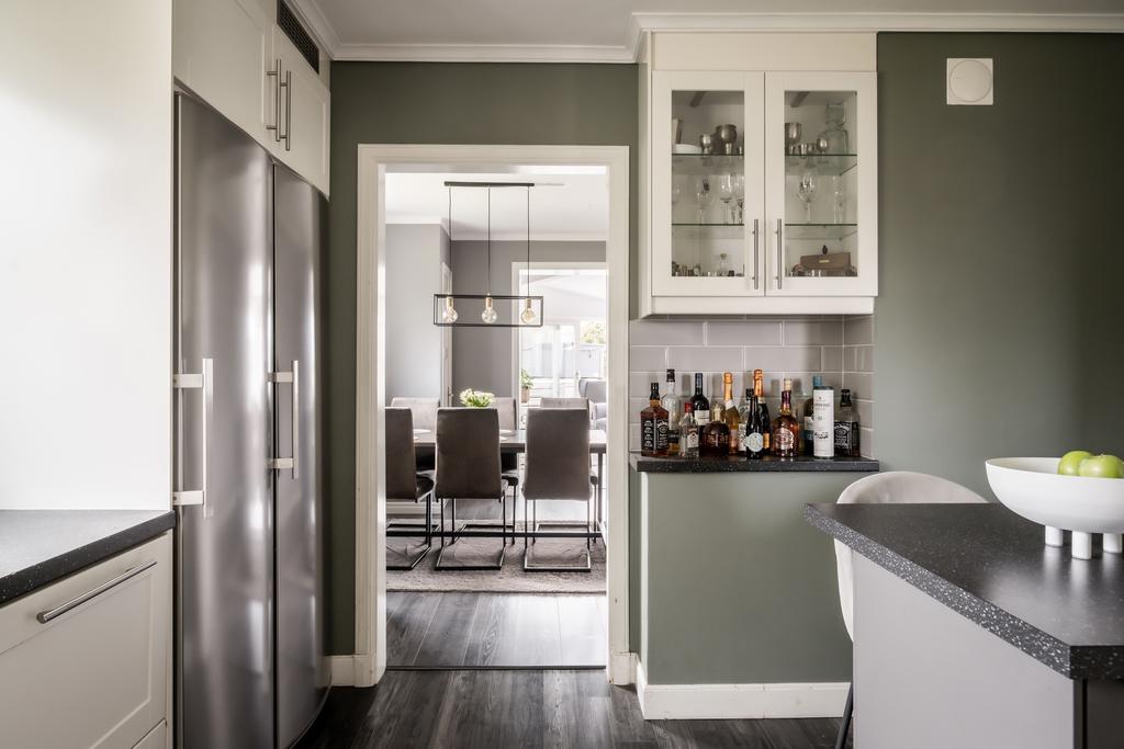 från köket mot matsal