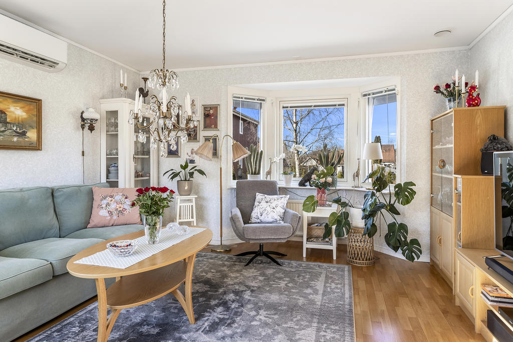 Vardagsrum med burspråk