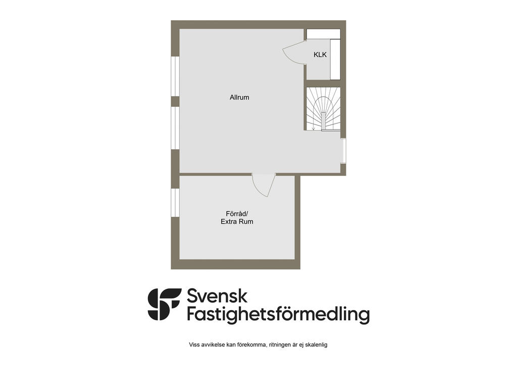Planritning övervåning 2D