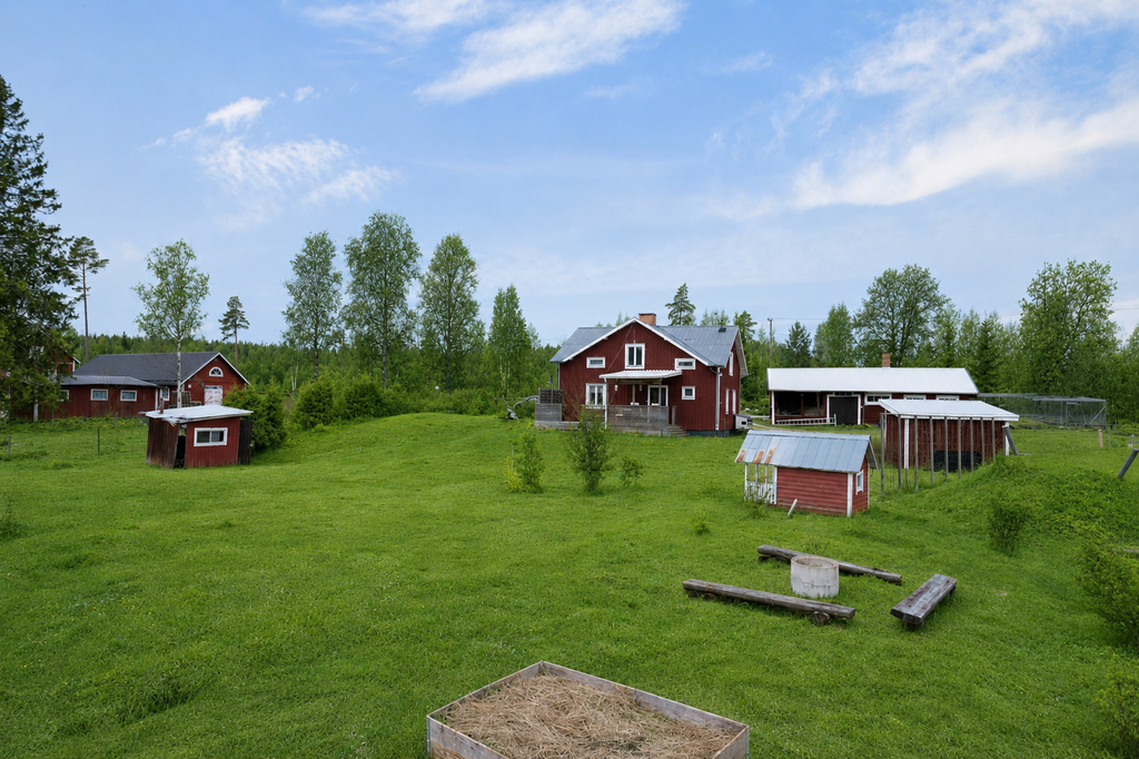 Grönskan i den här bilden är virtuellt redigerad.