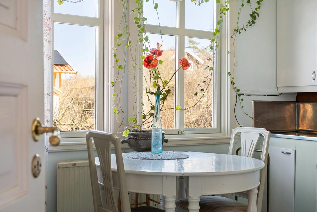 Matplats i kök övre plan.