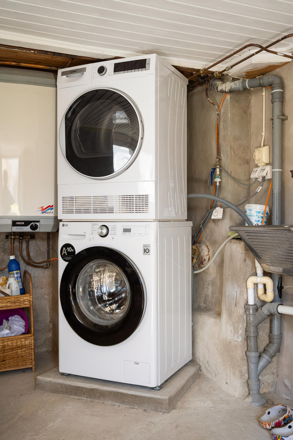 Tvättstuga källarplan.