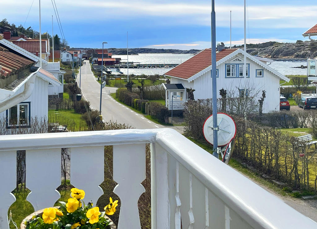 Balkong med härlig havsutsikt.