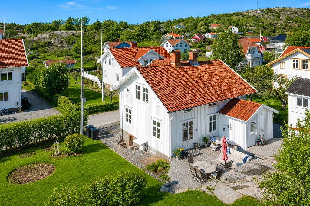 Uteplatsen från ovan.