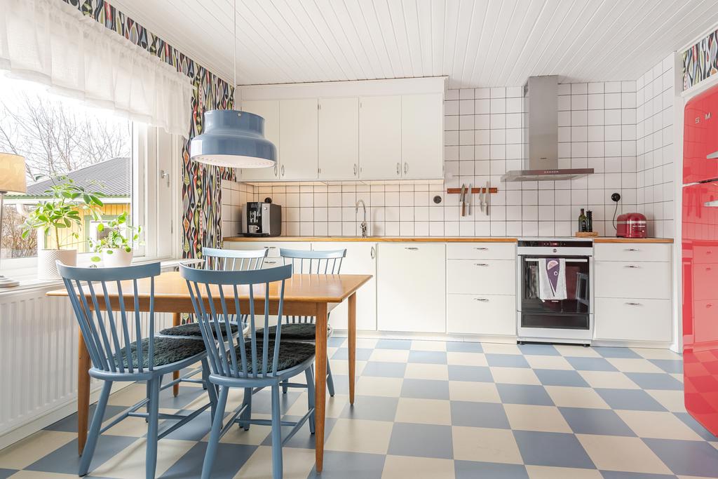 Kök med matplats