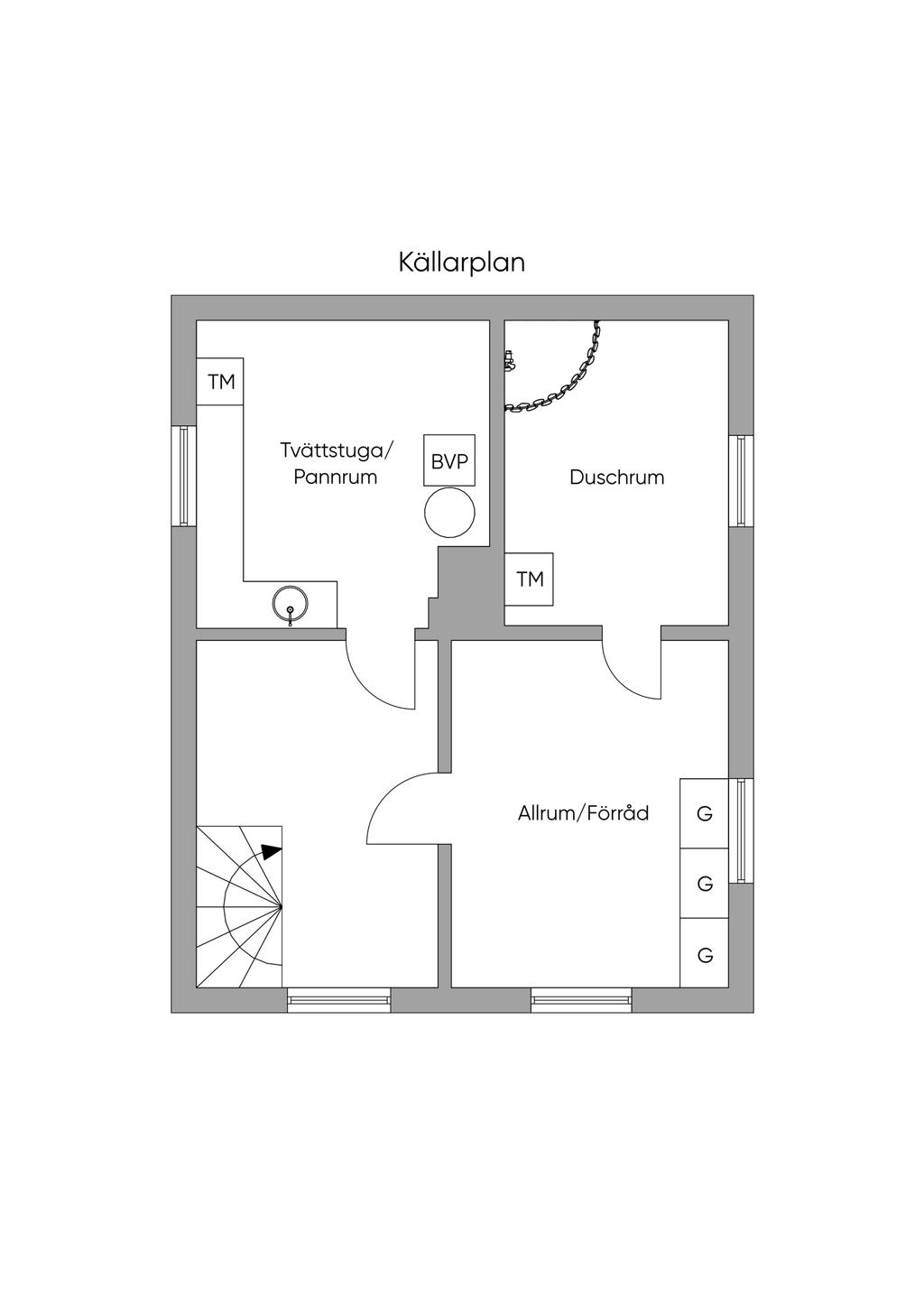 Källarplan
