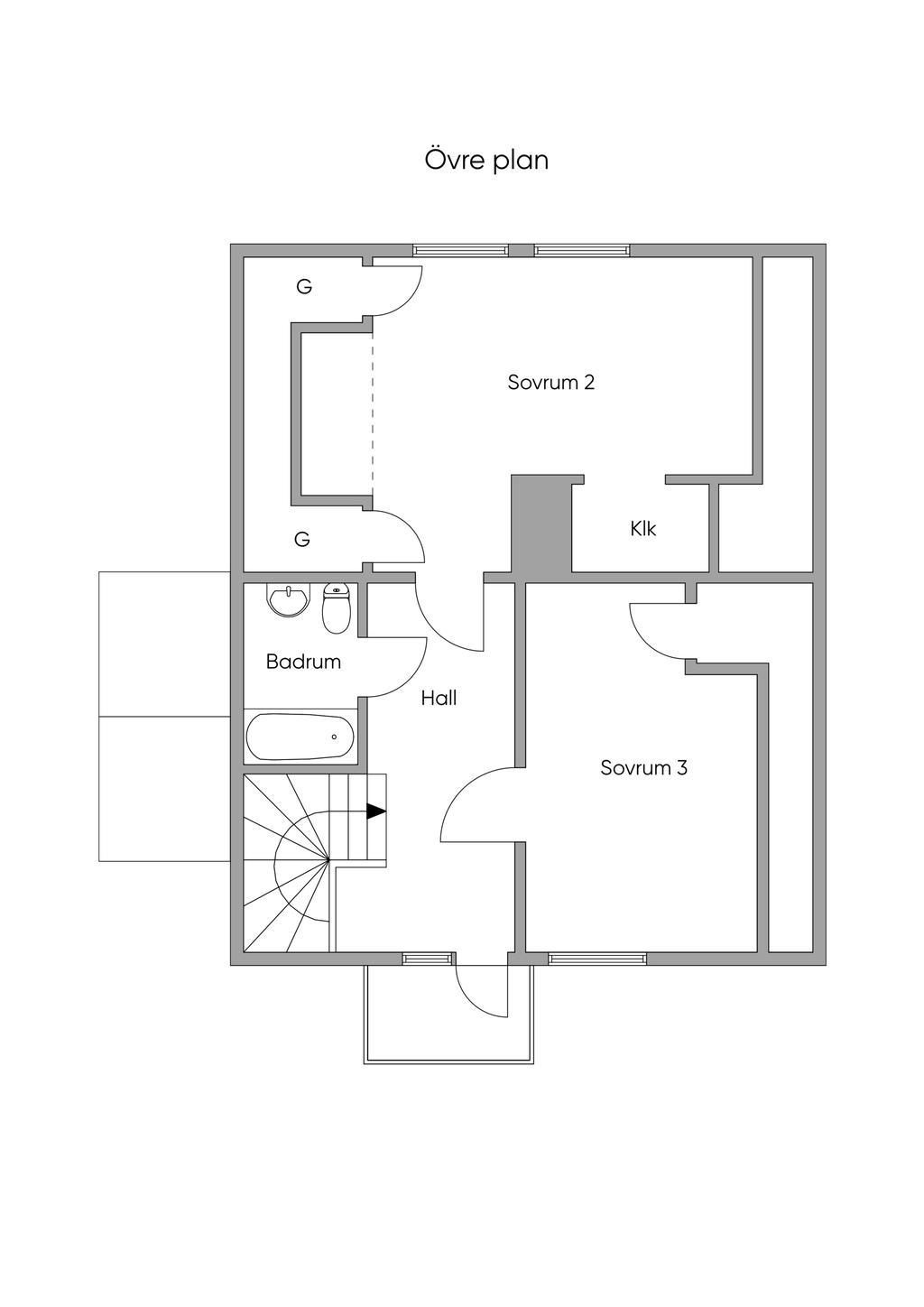 Övre plan