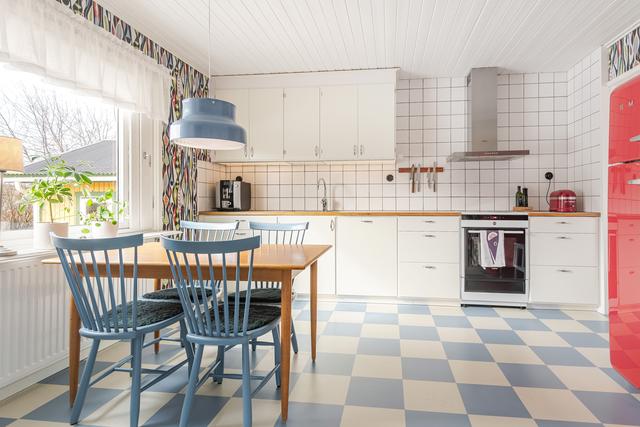 Kök med matplats