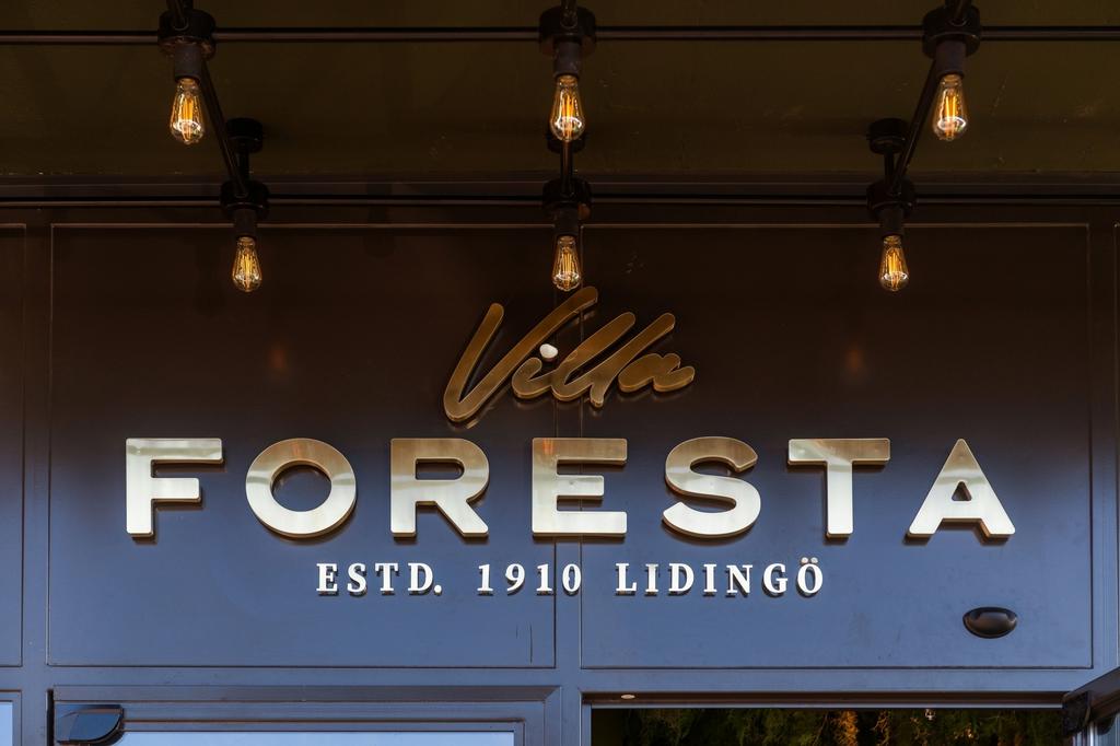 Populära Villa Foresta på Lidingö