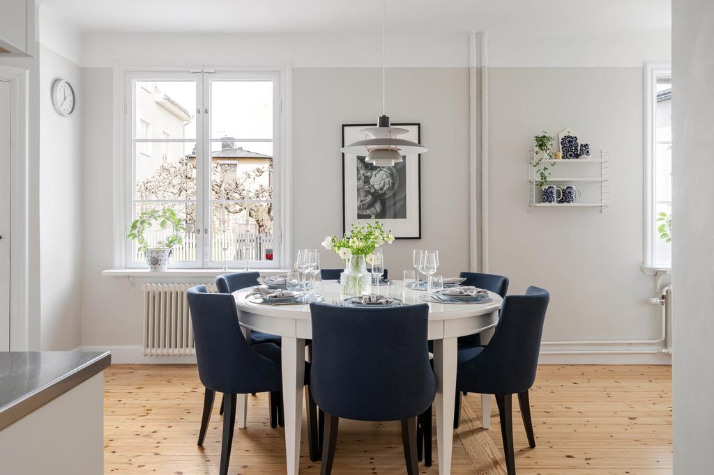 Stort härligt kök med möjlighet att dela av till ytterligare ett sovrum