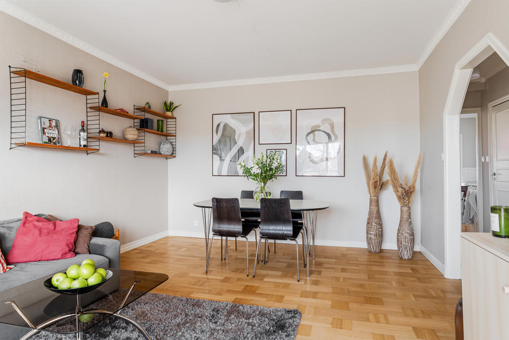 Plats för matbord