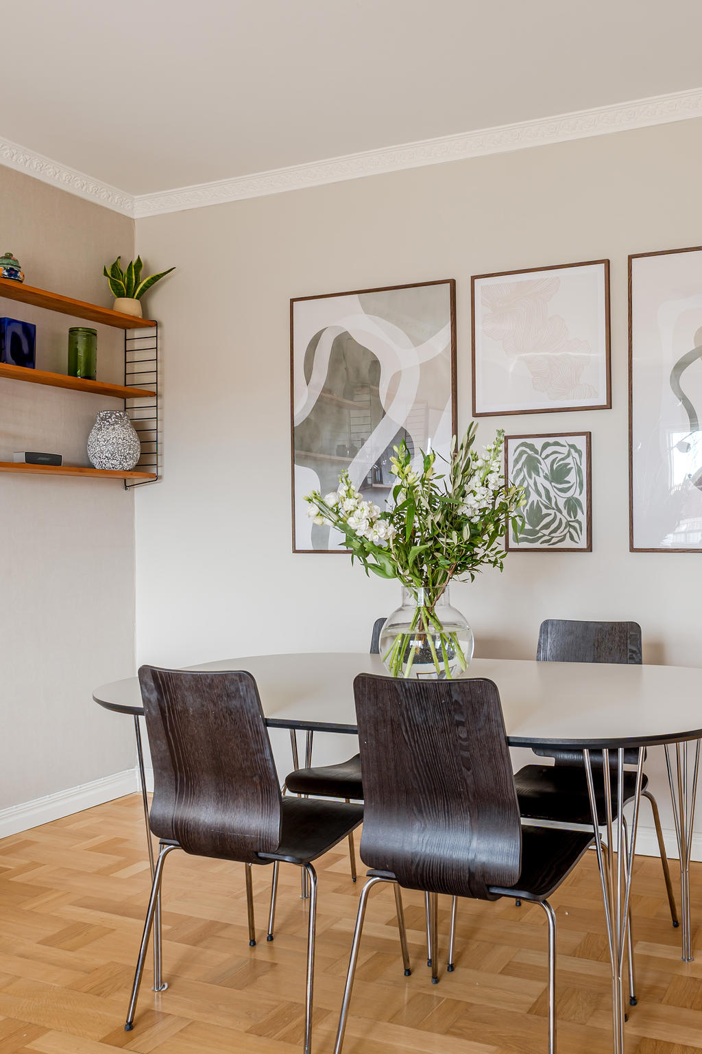 Fin detalj med stuckaturlist