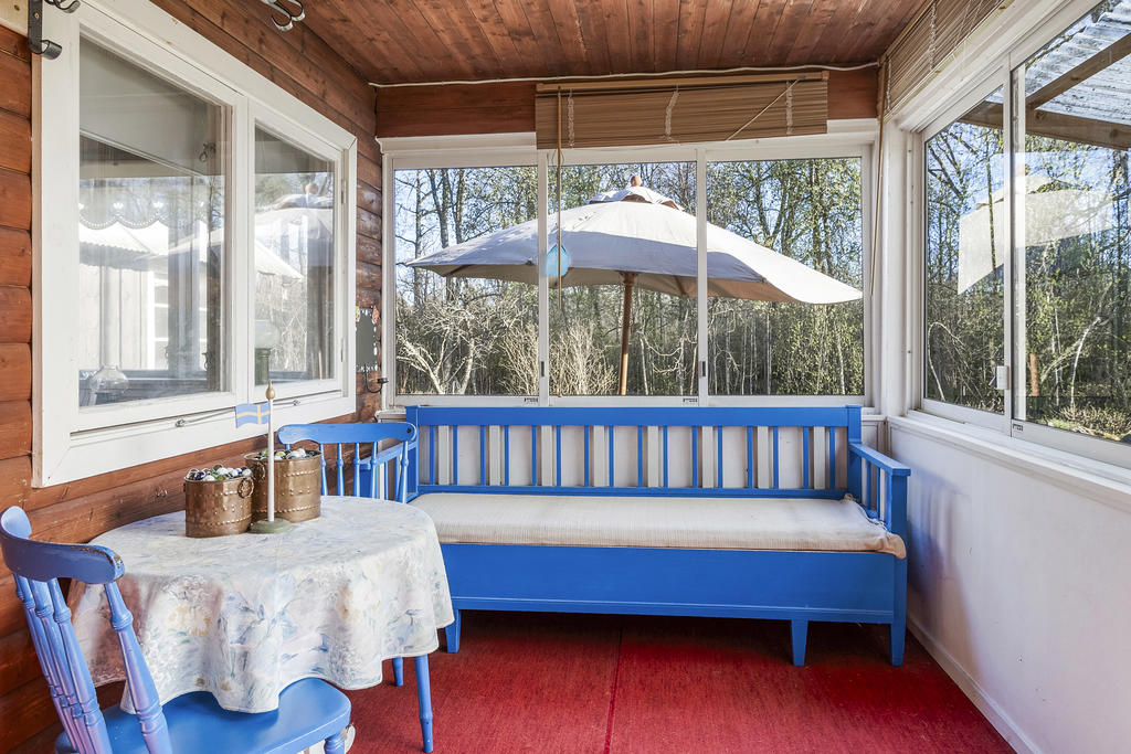 Inglasad veranda