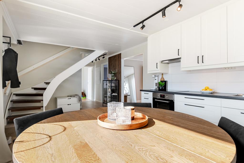 Ljust och öppet kök