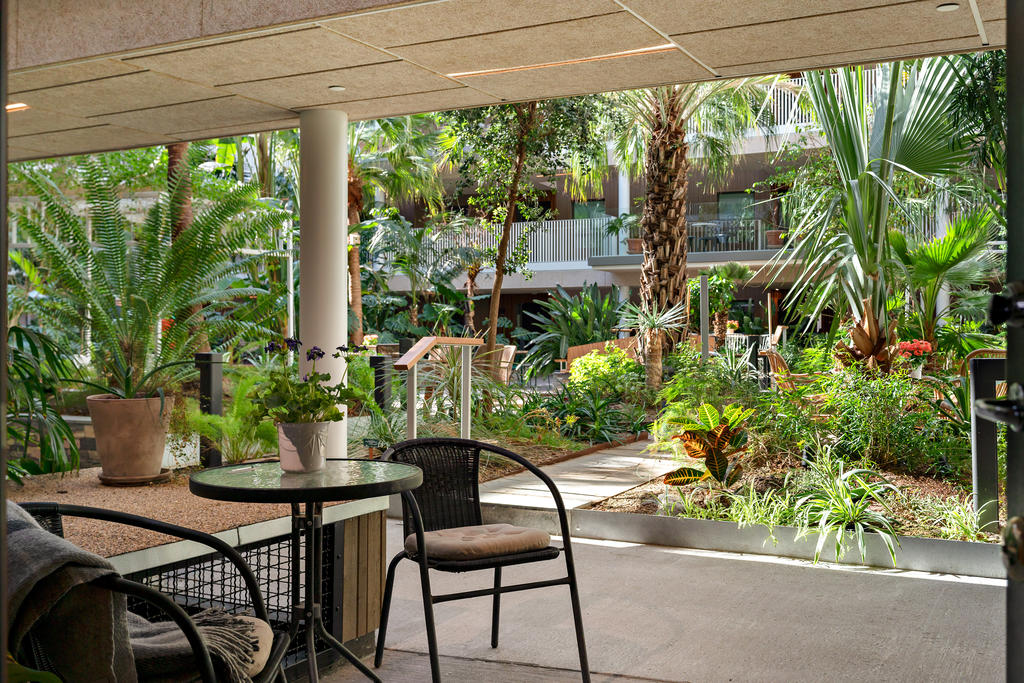 Trädgården utanför dörren