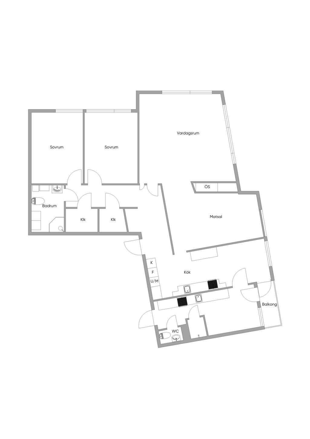 Alternativ planlösning