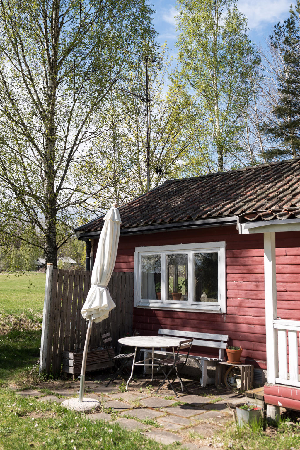 Uteplats på framsidan