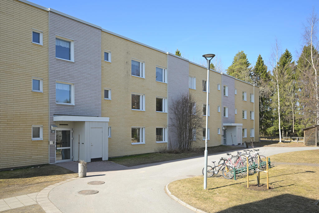 Entrésidan av huset