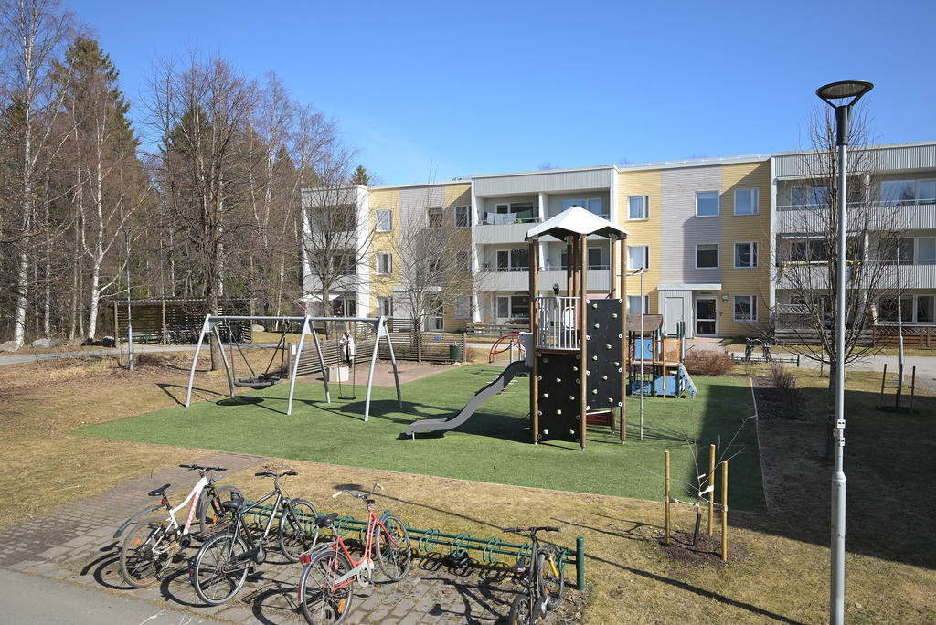 Innergården framför entrén