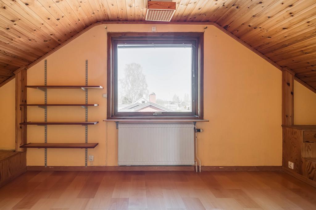 Sovrum på ovanvåningen