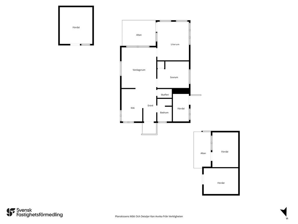 Planritning utan mått