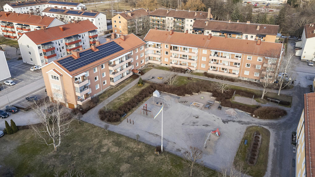 Överblick av kvarteret
