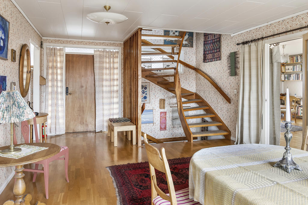 Entré i öppen planlösning