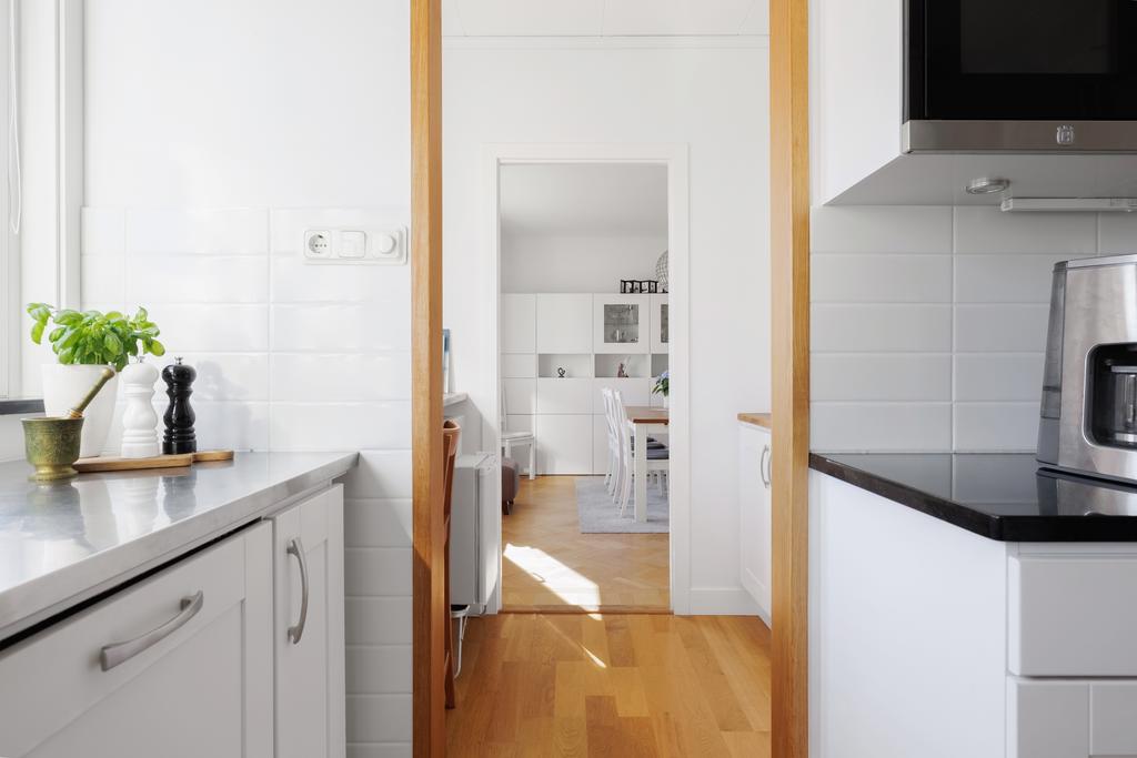 Serveringsgång intill matrummet