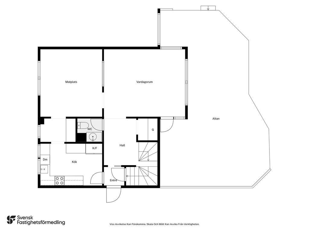 Planlösning entréplan