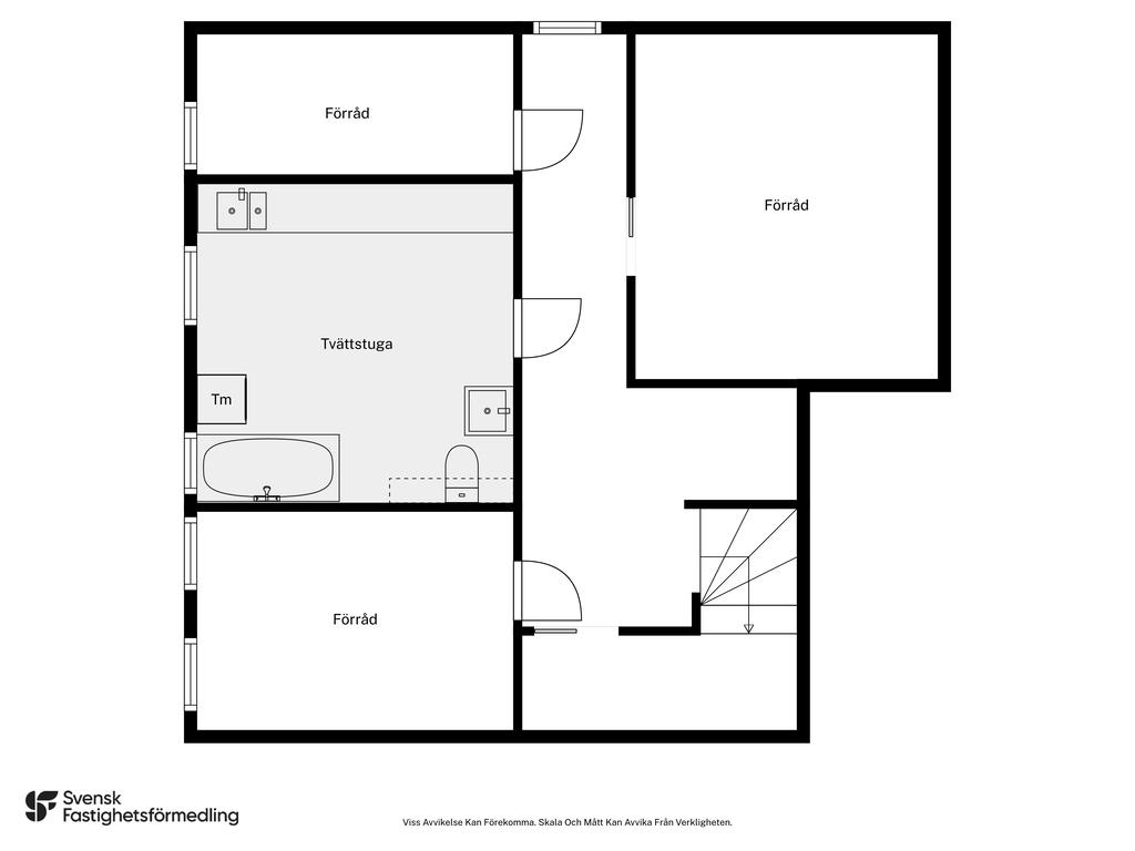 Planlösning källarplan