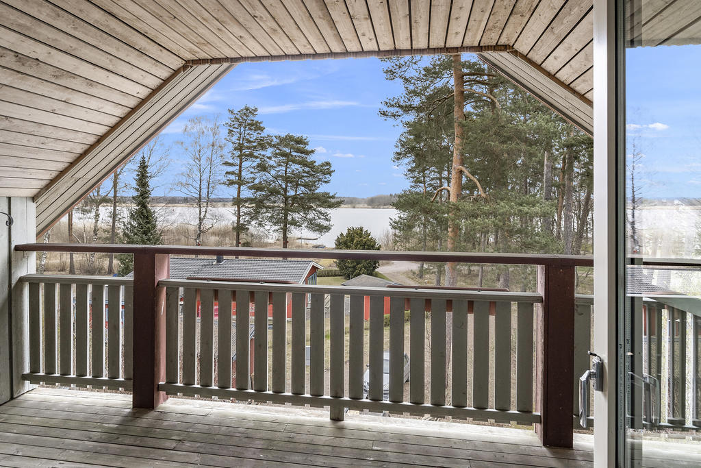 Utsikt från balkong