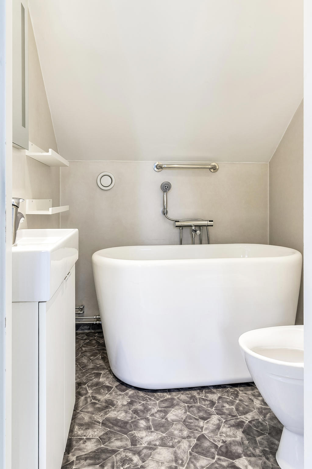 Badrum på övre plan