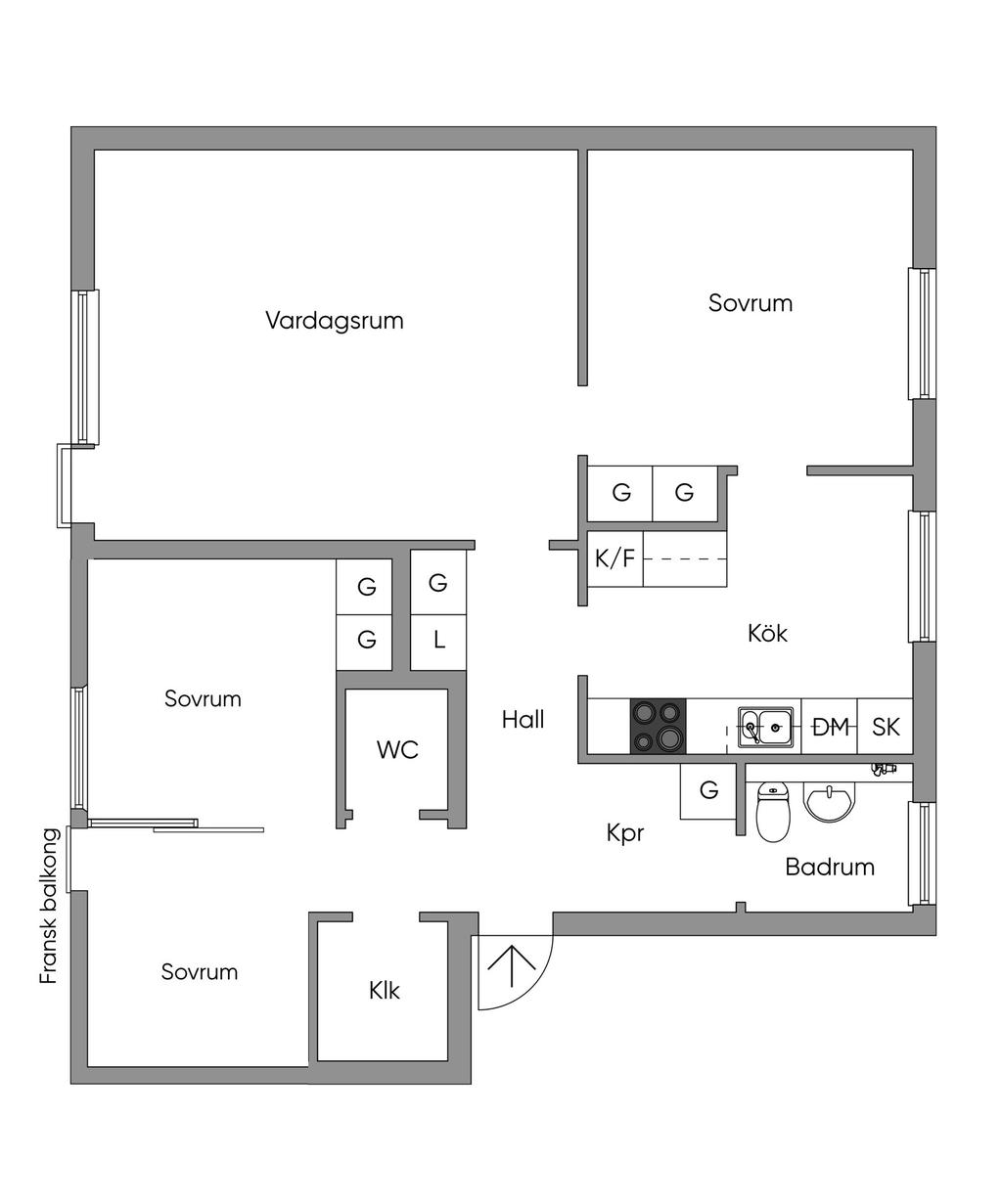 Alternativ Planlösning 1
