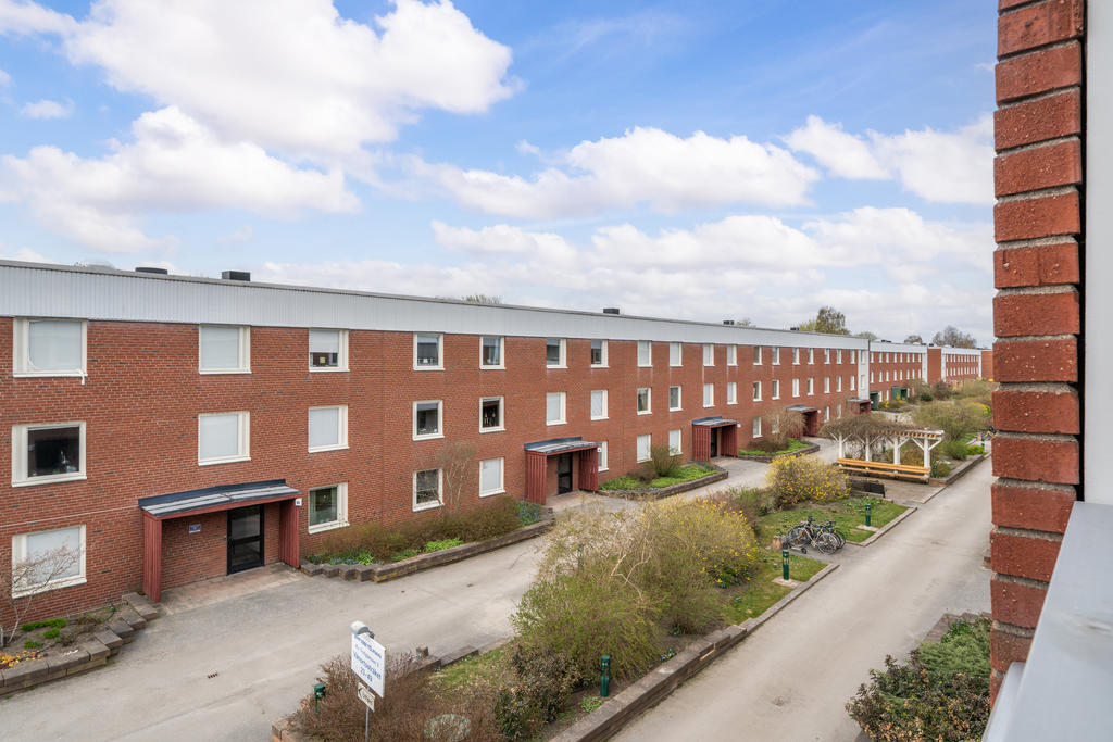 Härlig utsikt från balkongen.