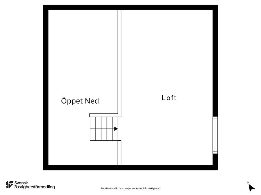 Planlösning Loftvåning