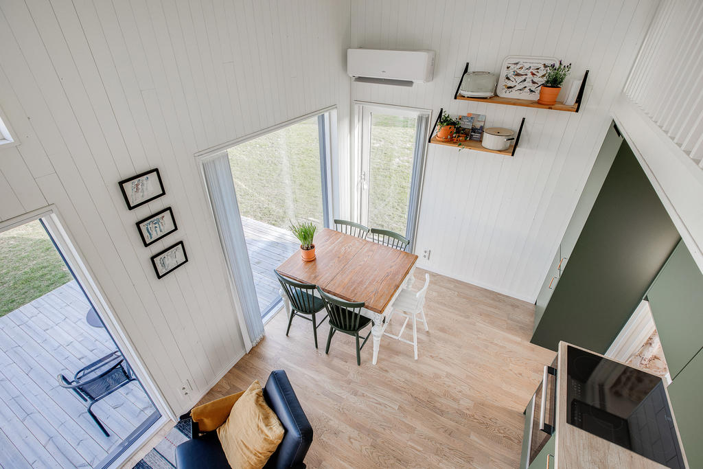 Vardagsrum från loftvåningen