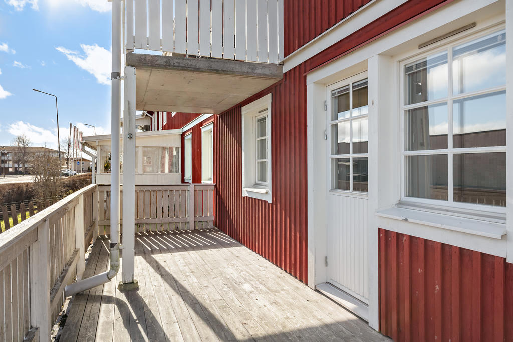 Uteplats på baksida