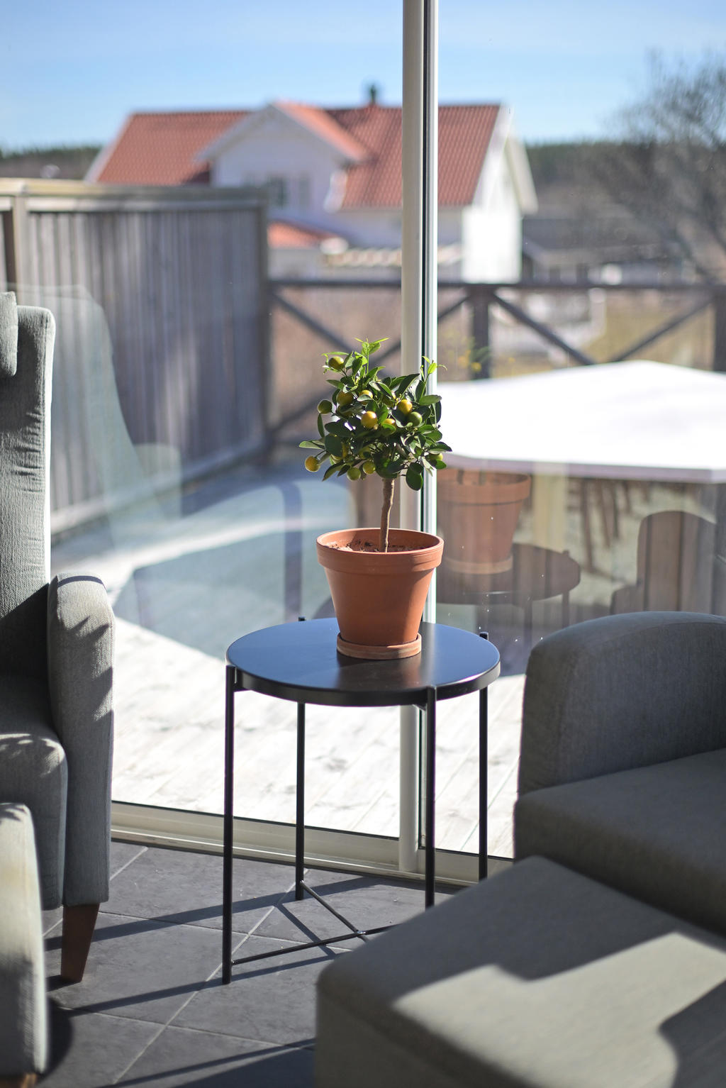 Detaljbild uterummet