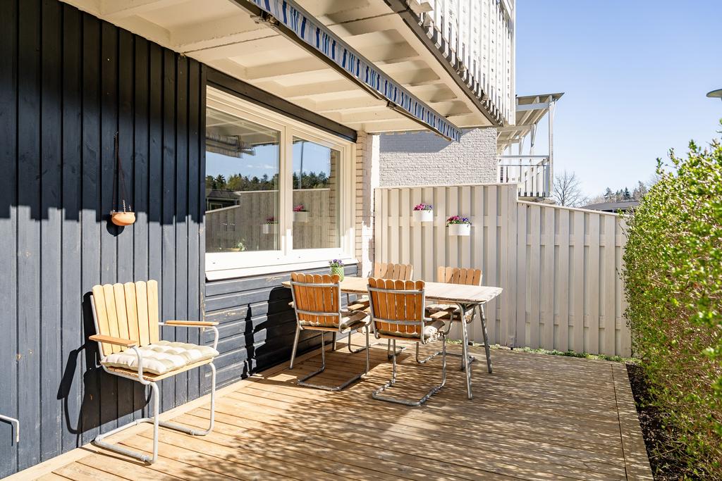 Plats för matgrupp eller soffgrupp