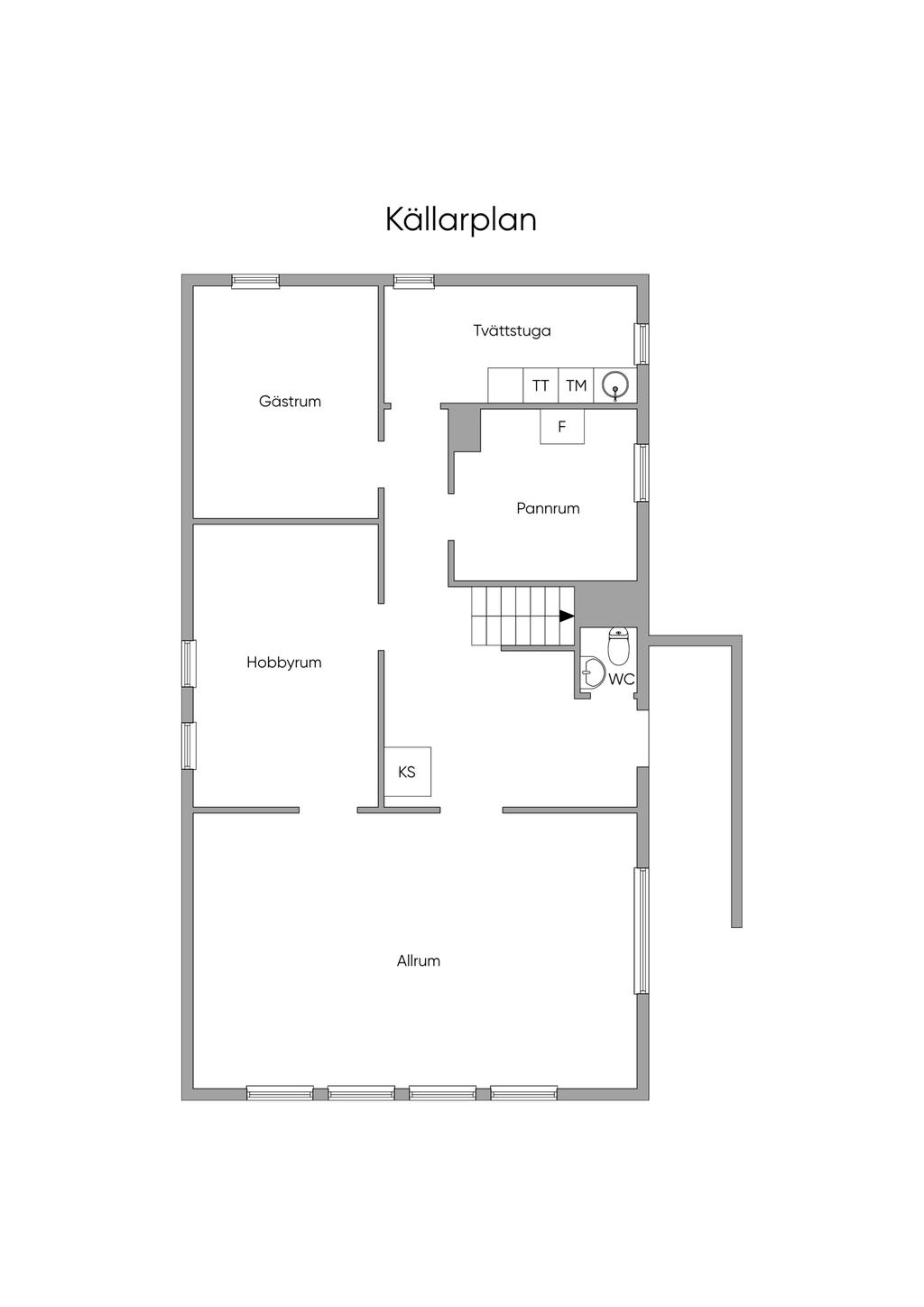 Källarplan