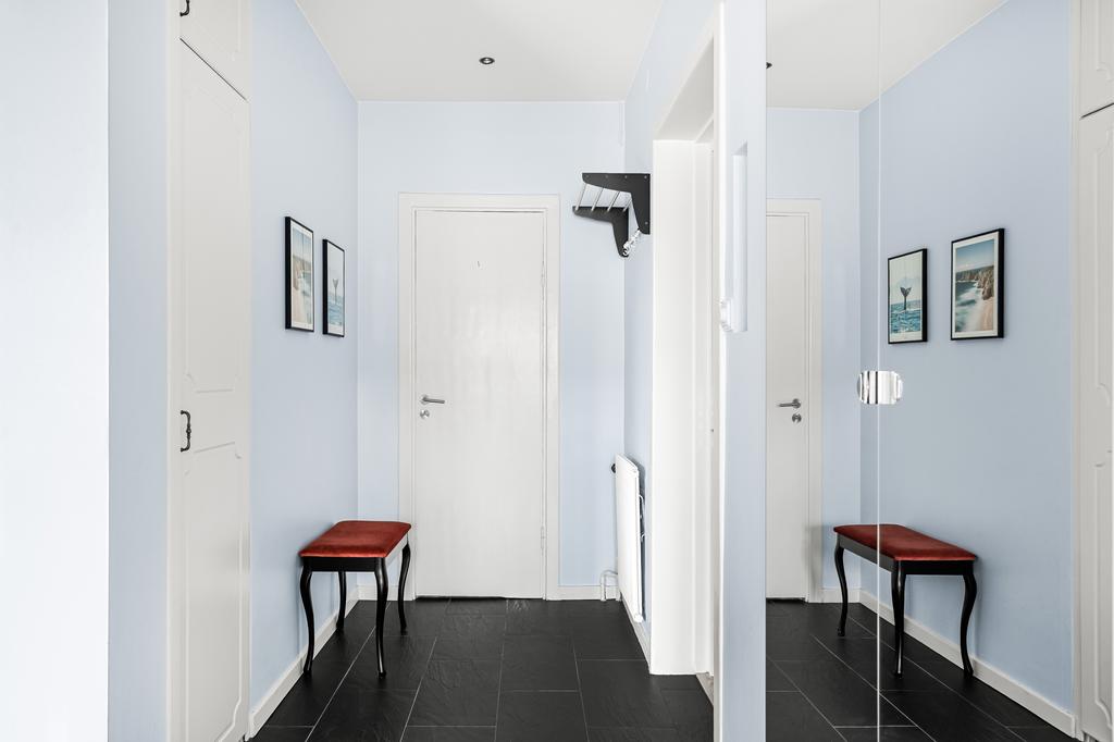 Hall i sobra färger