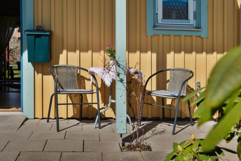 Skön uteplats på framsidan
